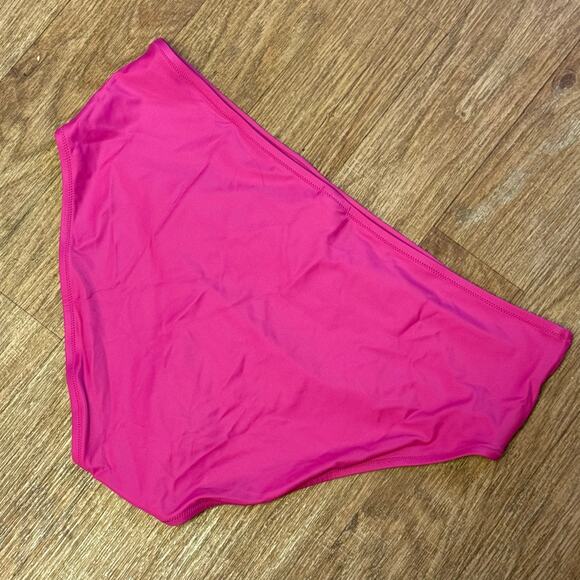 J. Crew Hallie Bikini Bottom in Magenta Orchid Size 2X - Picture 4 of 7